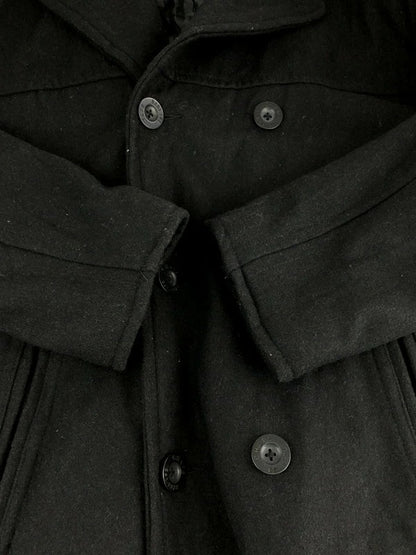 【中古品】【メンズ】 CHAPS チャップス EST.1978 MELTON PEA COAT メルトン Pコート アウター 146-240129-kk-16-tag サイズ：L カラー：ブラック 万代Net店