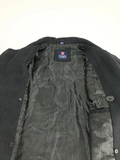 【中古品】【メンズ】 CHAPS チャップス EST.1978 MELTON PEA COAT メルトン Pコート アウター 146-240129-kk-16-tag サイズ：L カラー：ブラック 万代Net店