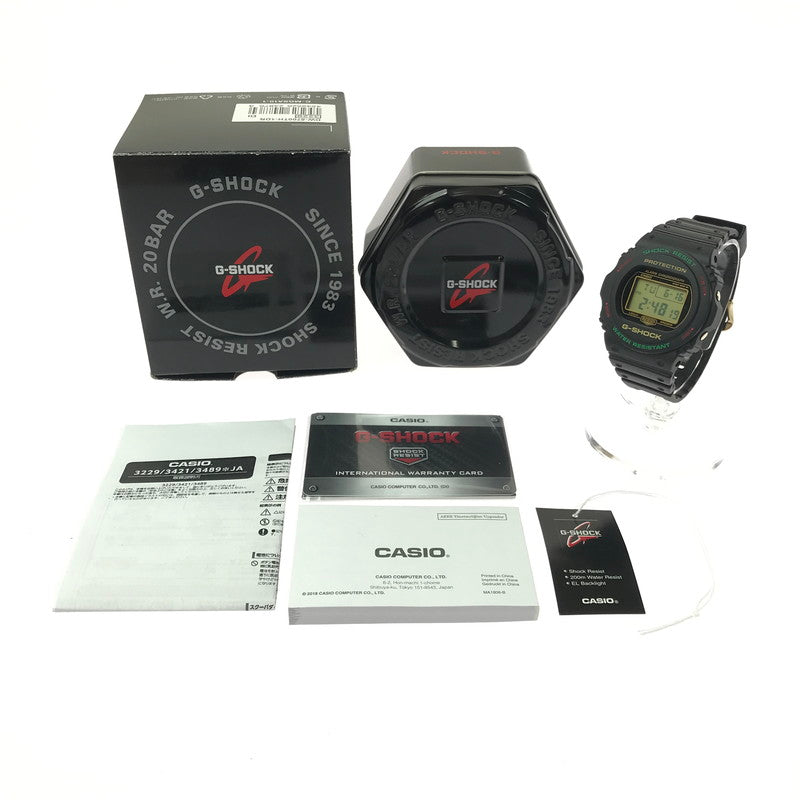 【中古美品】【メンズ】 G-SHOCK ジーショック DIGITAL 5700 SERIES DW-5700TH-1DR デジタル クォーツ 腕時計 196-260620-na-20-tagh カラー：ブラック 万代Net店