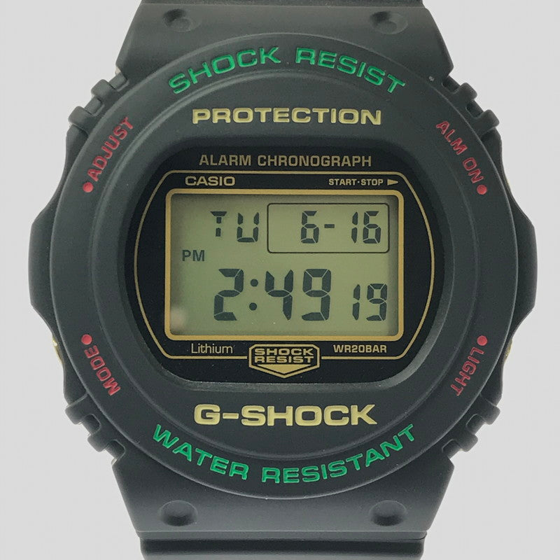 【中古美品】【メンズ】 G-SHOCK ジーショック DIGITAL 5700 SERIES DW-5700TH-1DR デジタル クォーツ 腕時計 196-260620-na-20-tagh カラー：ブラック 万代Net店