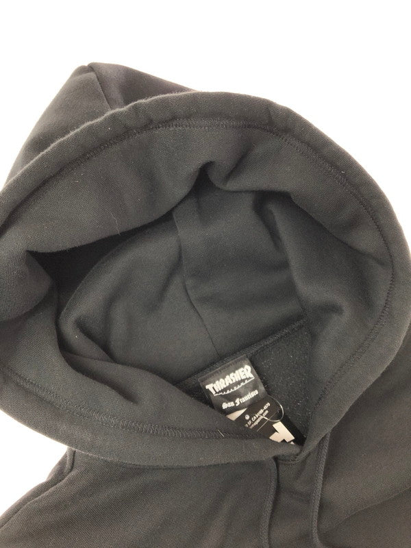 【中古品】【メンズ】 THRASHER スラッシャー PULLOVER PARKER プルオーバーパーカー トップス 150-260709-rt-24-tag サイズ：XL カラー：ブラック 万代Net店