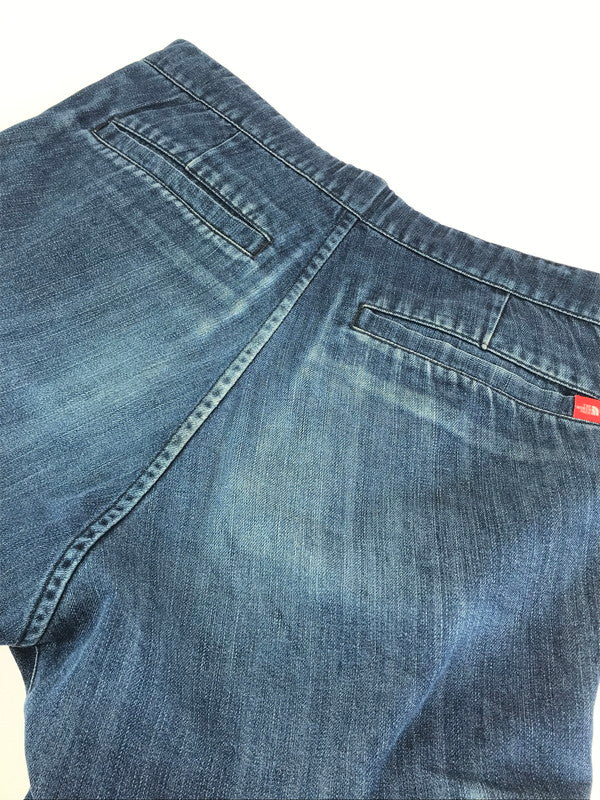 【中古品】【メンズ】 THE NORTH FACE ザ・ノースフェイス DENIM SHORT NB41536 デニムショーツ ショートパンツ ハーフパンツ 155-240714-hi-20-tag サイズ：M カラー：インディゴ 万代Net店