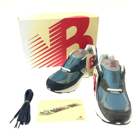 【中古品】【メンズ】 NEW BALANCE ニューバランス M990 TE3 スニーカー 靴 162-260627-na-03-tagh サイズ：28cm US 10 カラー：NAVY/CASTLEROCK 万代Net店