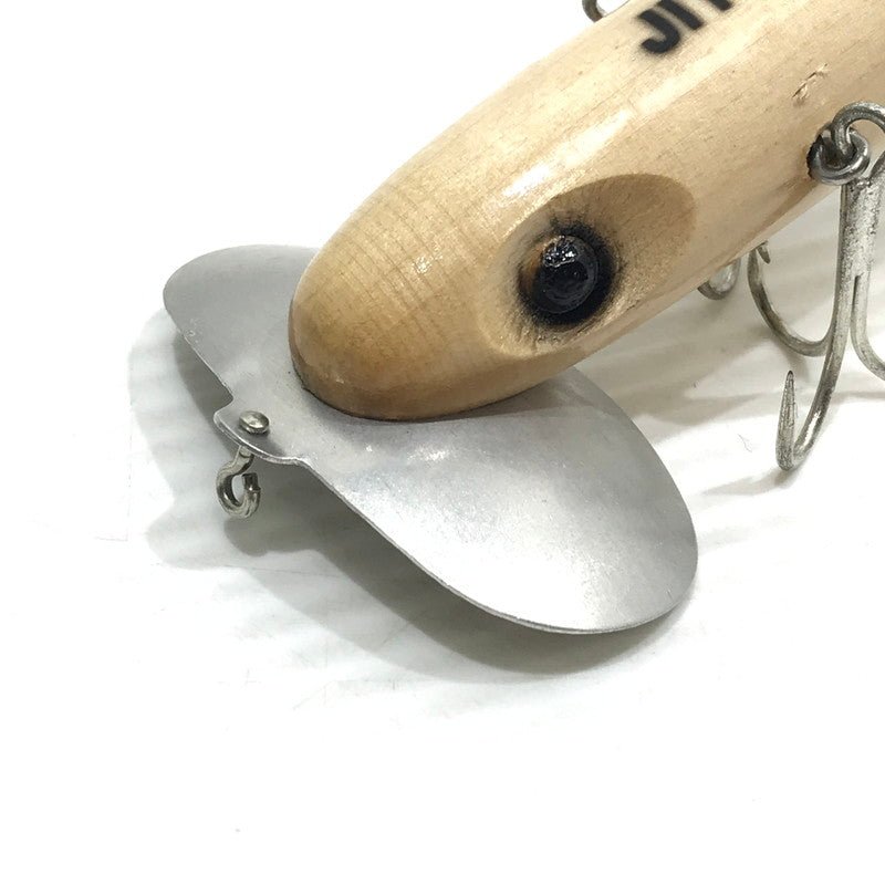 【中古美品】 FRED ARBOGAST フレッドアーボガスト ウッド マスキージッターバグ XL WD JITTERBUG G700W333 ルアー 釣り 釣り具等 釣り具 135-250924-yy-12-tag 万代Net店