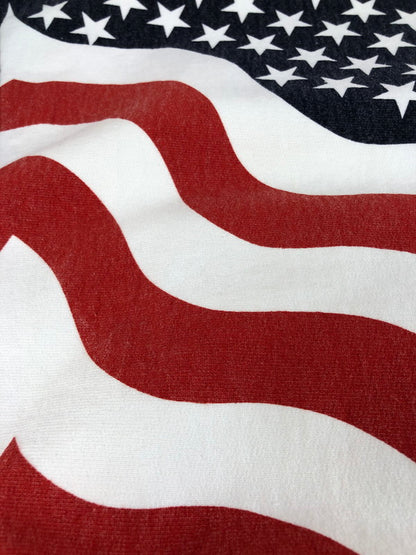 【現状渡し品】【メンズ】 Supreme シュプリーム 14FW BOX LOGO HOODED SWEATSHIRT AMERICAN FLAG ボックス ロゴ フーデッド スウェットシャツ 149-251123-rt-18-tag サイズ：S カラー：マルチカラー 万代Net店