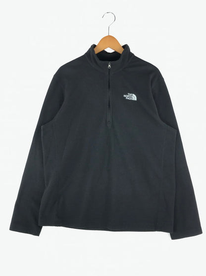 【中古品】【メンズ】 THE NORTH FACE ザ・ノースフェイス HALF ZIP FLEECE JACKET ハーフジップ フリースジャケット ライトアウター 144-241017-mo-06-tag サイズ：L カラー：ブラック 万代Net店