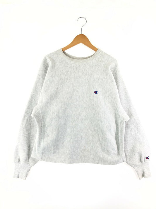 【中古品】【メンズ】 CHAMPION チャンピオン 90's REVERSE WEAVE 90年代 リバースウィーブ クルーネックスウェット トップス トレーナー 刺繍タグ 146-231228-kk-12-tag サイズ：XXL カラー：グレー 万代Net店