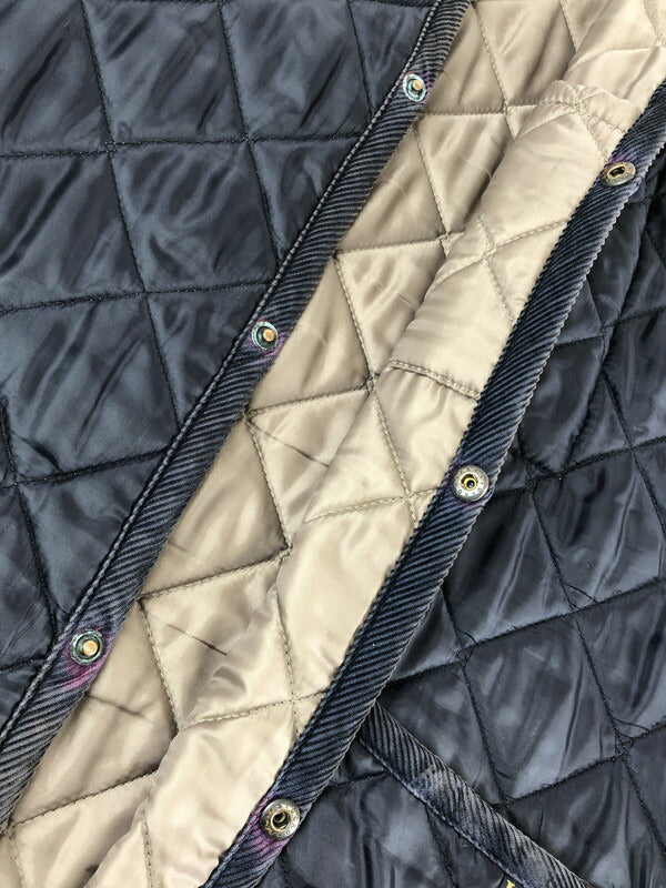 【中古品】【メンズ】 LAVENHAM DENHAM ラベンハム デンハム QUILTING JACKET 114-15-0005 キルティングジャケット ライトアウター 141-231013-kk-12-tag サイズ：36 カラー：パープル 万代Net店