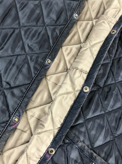 【中古品】【メンズ】 LAVENHAM DENHAM ラベンハム デンハム QUILTING JACKET 114-15-0005 キルティングジャケット ライトアウター 141-231013-kk-12-tag サイズ：36 カラー：パープル 万代Net店