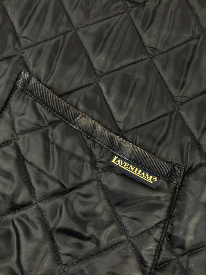 【中古品】【メンズ】 LAVENHAM DENHAM ラベンハム デンハム QUILTING JACKET 114-15-0005 キルティングジャケット ライトアウター 141-231013-kk-12-tag サイズ：36 カラー：パープル 万代Net店