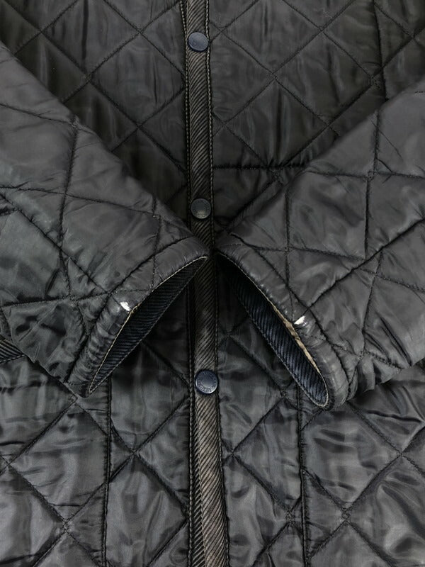【中古品】【メンズ】 LAVENHAM DENHAM ラベンハム デンハム QUILTING JACKET 114-15-0005 キルティングジャケット ライトアウター 141-231013-kk-12-tag サイズ：36 カラー：パープル 万代Net店