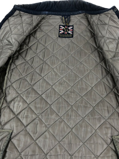 【中古品】【メンズ】 LAVENHAM DENHAM ラベンハム デンハム QUILTING JACKET 114-15-0005 キルティングジャケット ライトアウター 141-231013-kk-12-tag サイズ：36 カラー：パープル 万代Net店