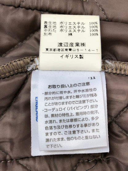 【中古品】【メンズ】 LAVENHAM DENHAM ラベンハム デンハム QUILTING JACKET 114-15-0005 キルティングジャケット ライトアウター 141-231013-kk-12-tag サイズ：36 カラー：パープル 万代Net店