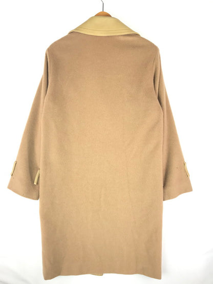 【中古品】【レディース】 デューサボタン レザー切替えコート コート アウター 169-241121-SS-08-tag サイズ：38 カラー：ベージュ 万代Net店