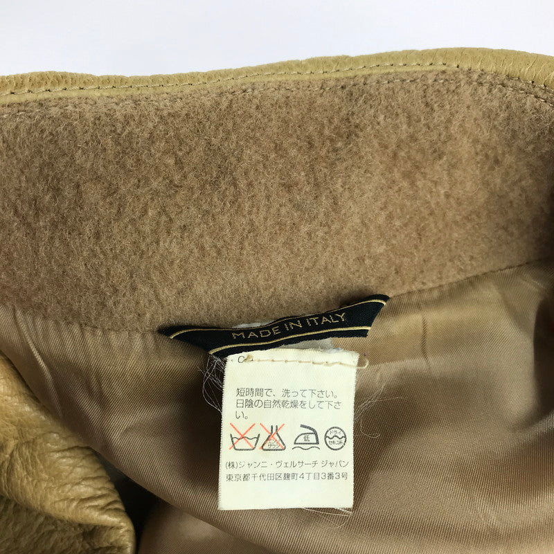 【中古品】【レディース】 デューサボタン レザー切替えコート コート アウター 169-241121-SS-08-tag サイズ：38 カラー：ベージュ 万代Net店