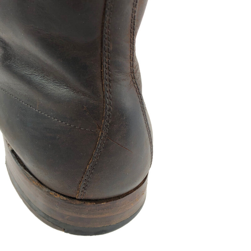 【中古品】【メンズ】 ALDEN CAP-TOE LACE-UP SHOES 86904 オールデン キャップトゥ レースアップシューズ 靴 164-221020-hi-01-tag サイズ：7.5 カラー：ブラウン 万代Net店