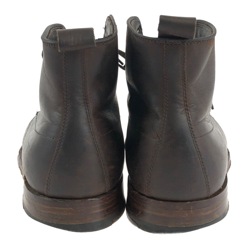 【中古品】【メンズ】 ALDEN CAP-TOE LACE-UP SHOES 86904 オールデン キャップトゥ レースアップシューズ 靴 164-221020-hi-01-tag サイズ：7.5 カラー：ブラウン 万代Net店