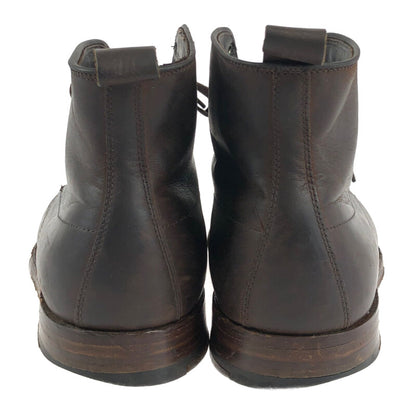 【中古品】【メンズ】 ALDEN CAP-TOE LACE-UP SHOES 86904 オールデン キャップトゥ レースアップシューズ 靴 164-221020-hi-01-tag サイズ：7.5 カラー：ブラウン 万代Net店