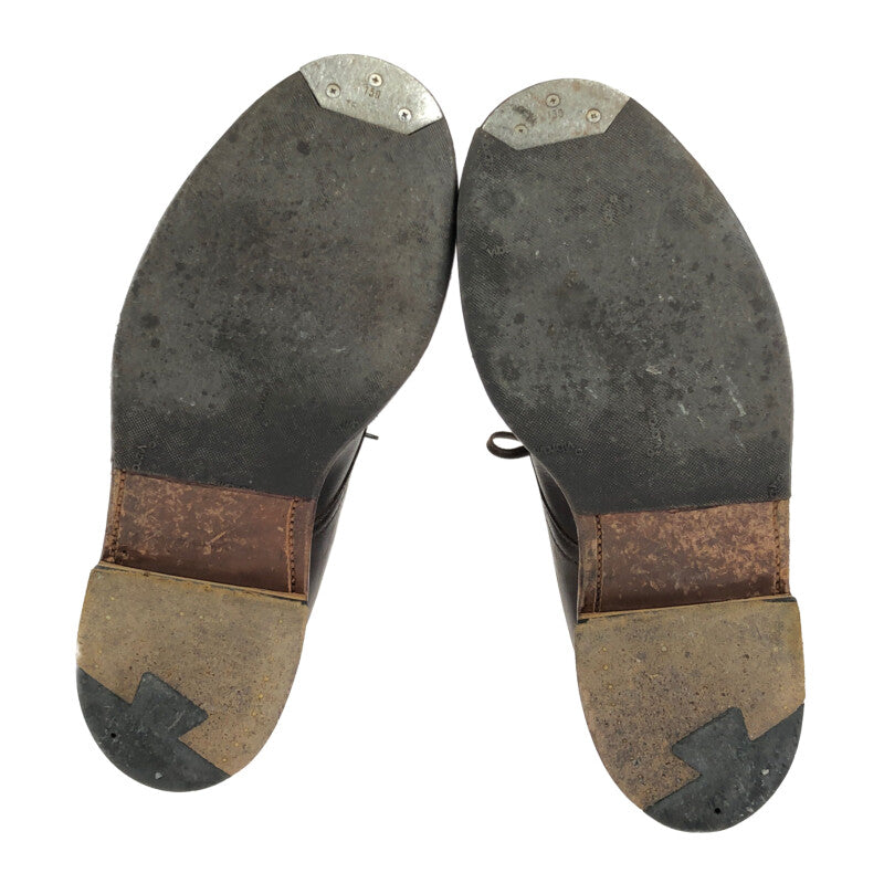 【中古品】【メンズ】 ALDEN CAP-TOE LACE-UP SHOES 86904 オールデン キャップトゥ レースアップシューズ 靴 164-221020-hi-01-tag サイズ：7.5 カラー：ブラウン 万代Net店