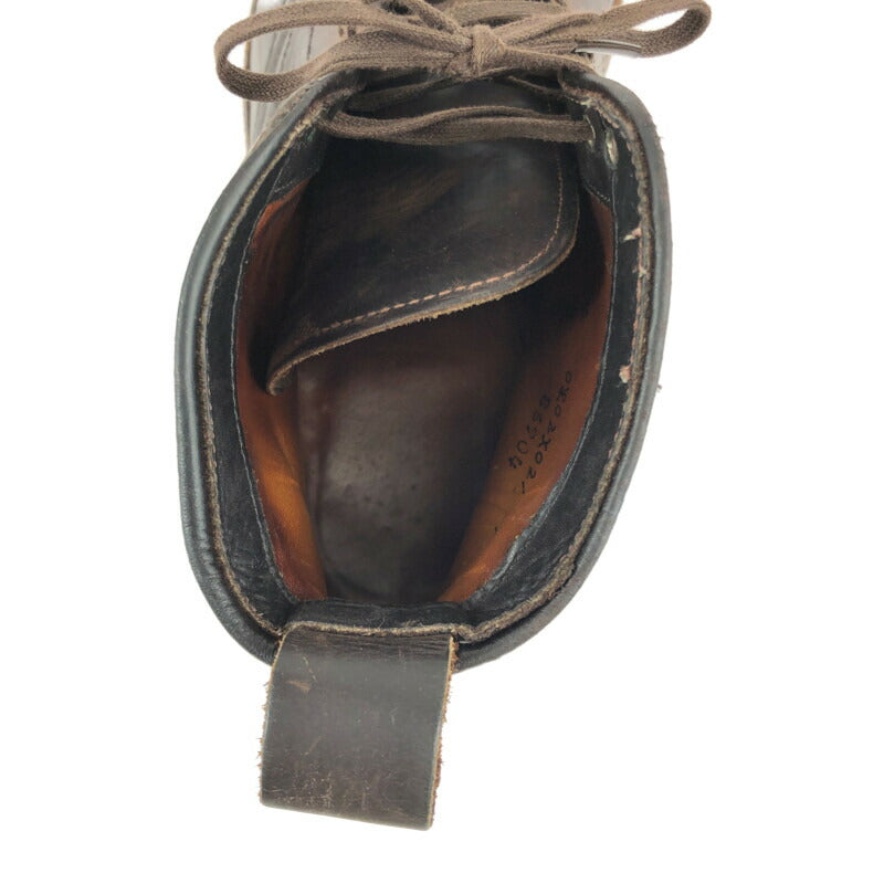 【中古品】【メンズ】 ALDEN CAP-TOE LACE-UP SHOES 86904 オールデン キャップトゥ レースアップシューズ 靴 164-221020-hi-01-tag サイズ：7.5 カラー：ブラウン 万代Net店