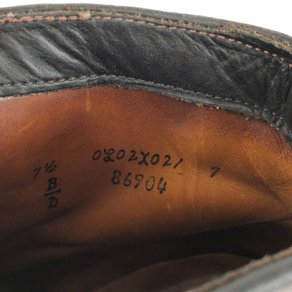 【中古品】【メンズ】 ALDEN CAP-TOE LACE-UP SHOES 86904 オールデン キャップトゥ レースアップシューズ 靴 164-221020-hi-01-tag サイズ：7.5 カラー：ブラウン 万代Net店