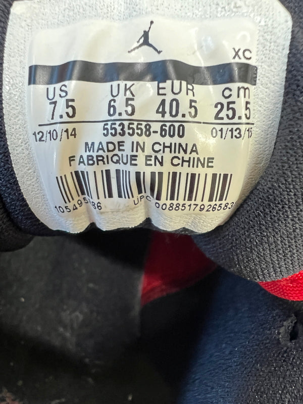 【中古品】【メンズ】 NIKE ナイキ AIR JORDAN エアジョーダン 1 LOW 1ロー 553558-600 スニーカー 靴 160-261015-YS-04-hon サイズ：25.5 カラー：レッド 万代Net店