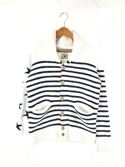 【中古品】【メンズ】 TMT ティーエムティー 18AW SHAGGY BOA STAR＆STRIPE CARDIGAN TKN-F1803 シャギー ボア スター アンド ストライプ カーディガン 140-240301-kk-01-tag サイズ：S カラー：マルチカラー 万代Net店