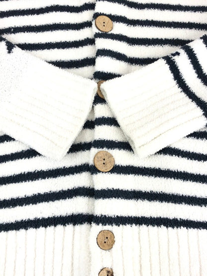 【中古品】【メンズ】 TMT ティーエムティー 18AW SHAGGY BOA STAR＆STRIPE CARDIGAN TKN-F1803 シャギー ボア スター アンド ストライプ カーディガン 140-240301-kk-01-tag サイズ：S カラー：マルチカラー 万代Net店