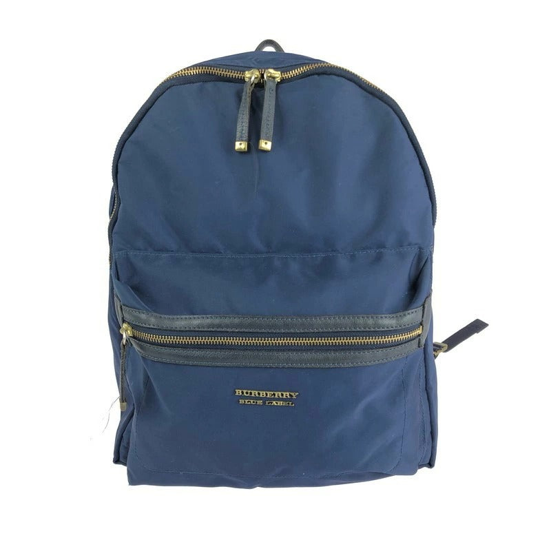 【中古品】【レディース】 BURBERRY BLUE LABEL バーバリーブルーレーベル NYLON RUCKSACK E2109-802-28 ナイロン リュックサック バックパック カバン 180-240218-kk-30-tag カラー：ブルー 万代Net店
