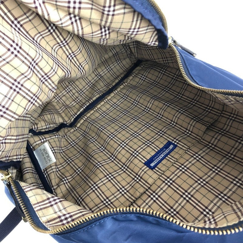 【中古品】【レディース】 BURBERRY BLUE LABEL バーバリーブルーレーベル NYLON RUCKSACK E2109-802-28 ナイロン リュックサック バックパック カバン 180-240218-kk-30-tag カラー：ブルー 万代Net店