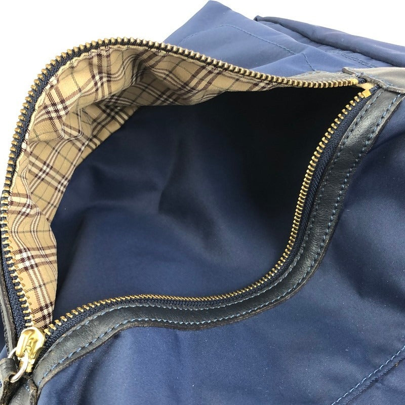 【中古品】【レディース】 BURBERRY BLUE LABEL バーバリーブルーレーベル NYLON RUCKSACK E2109-802-28 ナイロン リュックサック バックパック カバン 180-240218-kk-30-tag カラー：ブルー 万代Net店