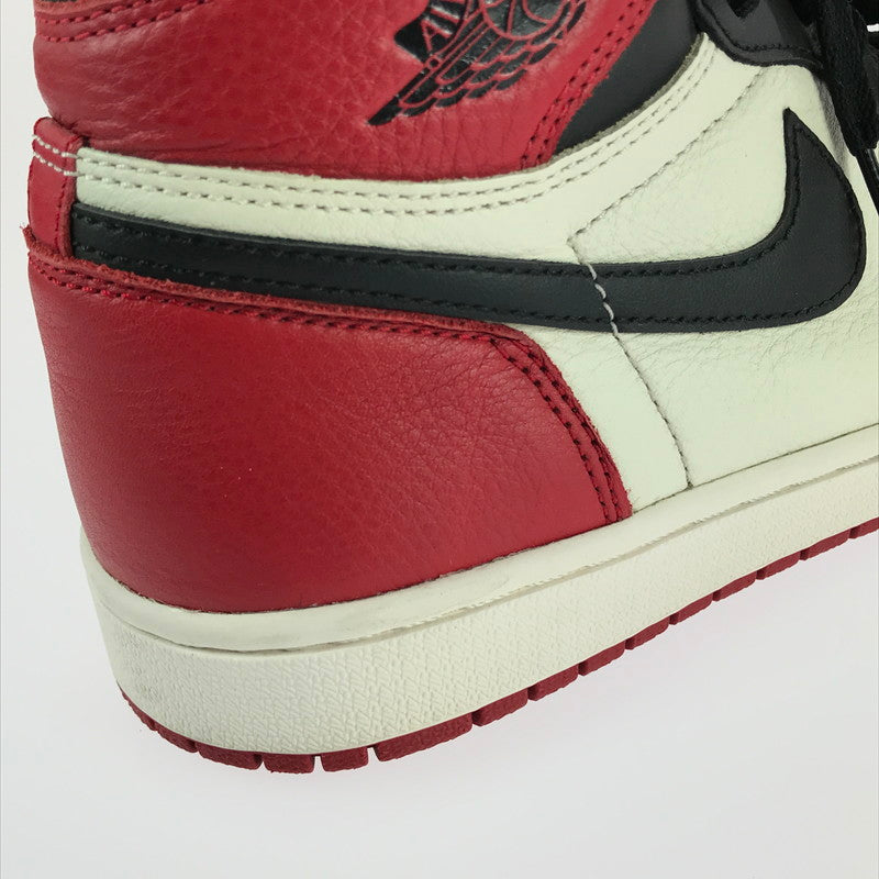 【中古品】【メンズ】 NIKE ナイキ 555088-610 AIR JORDAN 1 RETRO HIGH OG  スニーカー 靴 160-240808-SS-6-tag サイズ：26cm/US8 カラー：BRED TOE GYM RED/BLACK-SUMMIT WHITE 万代Net店