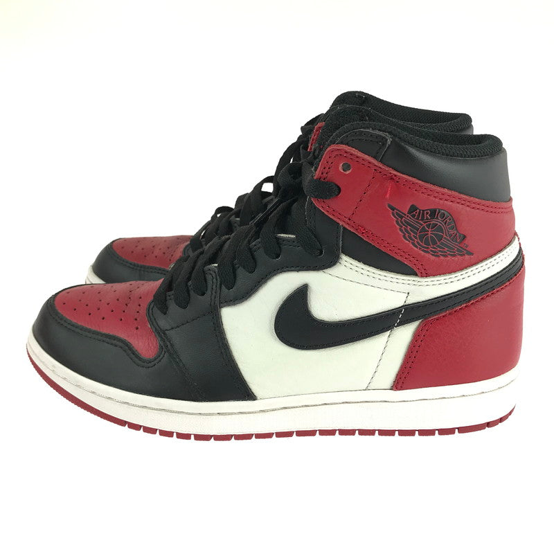 【中古品】【メンズ】 NIKE ナイキ 555088-610 AIR JORDAN 1 RETRO HIGH OG  スニーカー 靴 160-240808-SS-6-tag サイズ：26cm/US8 カラー：BRED TOE GYM RED/BLACK-SUMMIT WHITE 万代Net店