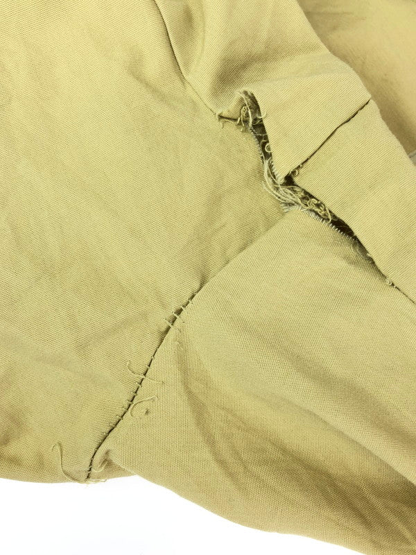 【現状渡し品】【メンズ】 SHANHOUSE シャンハウス 60～70’s MILITARY SHIRT JACKET VINATEG 60-70年代 ミリタリーシャツジャケット ライトアウター ヴィンテージ 146-230625-kk-16-tag サイズ：44 カラー：ベージュ 万代Net店