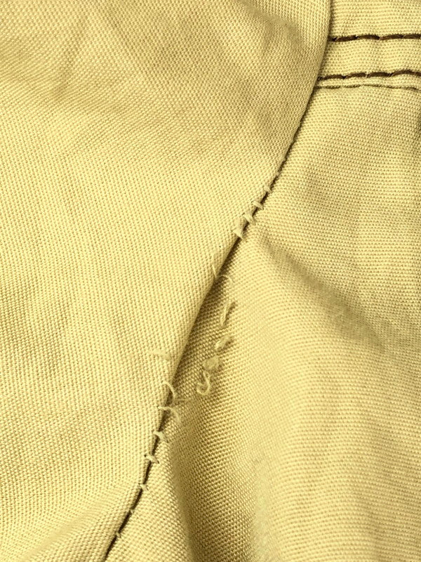 【現状渡し品】【メンズ】 SHANHOUSE シャンハウス 60～70’s MILITARY SHIRT JACKET VINATEG 60-70年代 ミリタリーシャツジャケット ライトアウター ヴィンテージ 146-230625-kk-16-tag サイズ：44 カラー：ベージュ 万代Net店