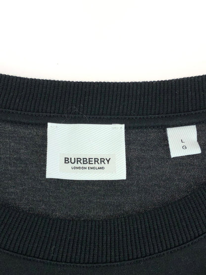 【中古品】【メンズ】 BURBERRY バーバリー 23AW EKD INLAY T-SHIRT 8070681 Tシャツ 半袖 141-231119-kk-03-tag サイズ：L カラー：ブラック 万代Net店
