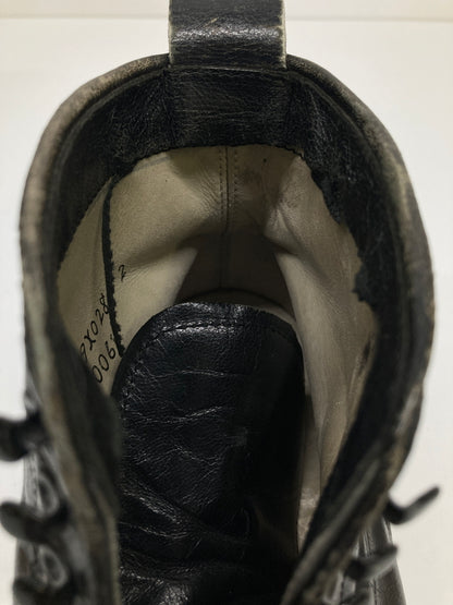 【中古品】【メンズ】 ALDEN オールデン × TOMORROWLAND トゥモローランド 別注 コラボ CAP TOE LACE UP BOOTS 86006H キャップトゥ レースアップブーツ 革靴 164-260718-kk-14-hon サイズ：7.5 カラー：BLACK 万代Net店