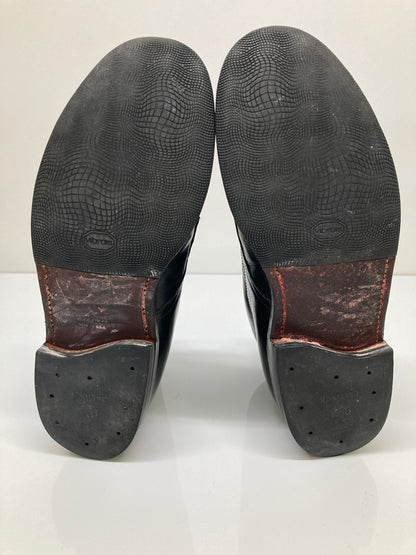 【中古品】【メンズ】 ALDEN オールデン × TOMORROWLAND トゥモローランド 別注 コラボ CAP TOE LACE UP BOOTS 86006H キャップトゥ レースアップブーツ 革靴 164-260718-kk-14-hon サイズ：7.5 カラー：BLACK 万代Net店