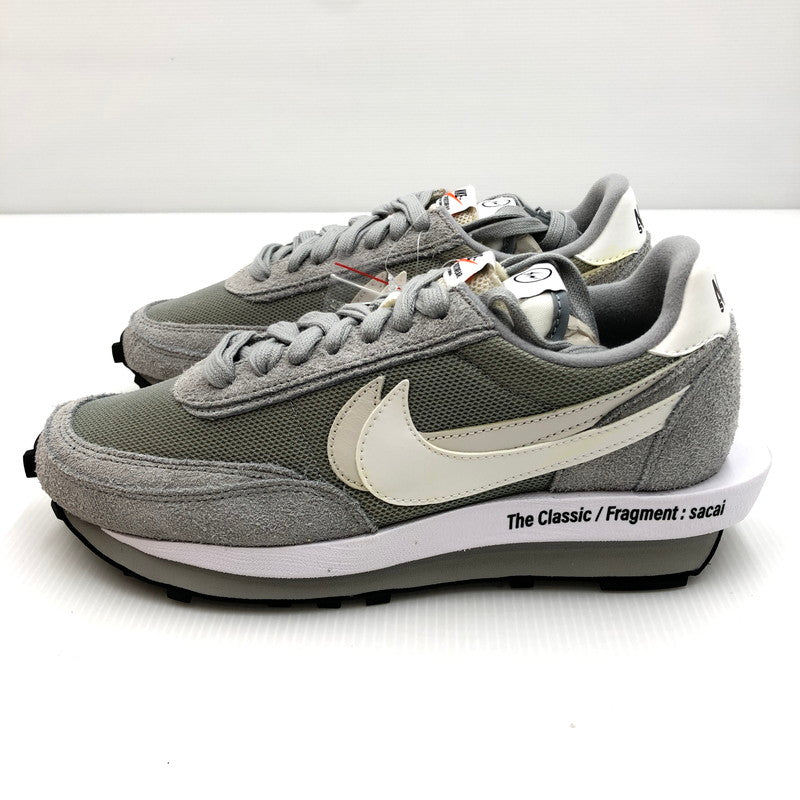 【中古品】【メンズ】 NIKE ナイキ × SACAI サカイ× FRAGMENT フラグメント LD WAFFLE DH2684-001 LD ワッフル スニーカー 靴 160-240807-hi-2-tag サイズ：27cm US 9 カラー：LIGHT SMOKE GREY 万代Net店