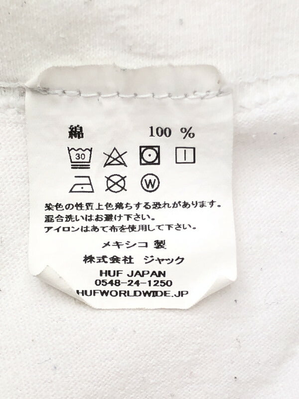 【中古品】【メンズ】 18AW MAKE EM CRY PT 2 LONG SLEEVE TEE メイク クライ ロングスリーブ Tシャツ 長袖Tシャツ 142-230917-kk-65-tag サイズ：M カラー：ホワイト 万代Net店
