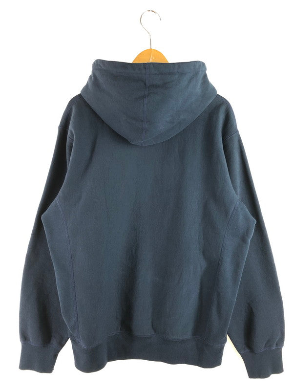 【中古品】【メンズ】 Supreme シュプリーム BANDANA BOX LOGO HOODED SWEATSHIRT バンダナ ボックスロゴ フーデッド スウェットシャツ パーカー トップス 149-250731-yy-04-tag サイズ：L カラー：ネイビー 万代Net店