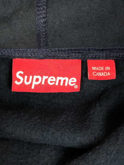 【中古品】【メンズ】 Supreme シュプリーム BANDANA BOX LOGO HOODED SWEATSHIRT バンダナ ボックスロゴ フーデッド スウェットシャツ パーカー トップス 149-250731-yy-04-tag サイズ：L カラー：ネイビー 万代Net店