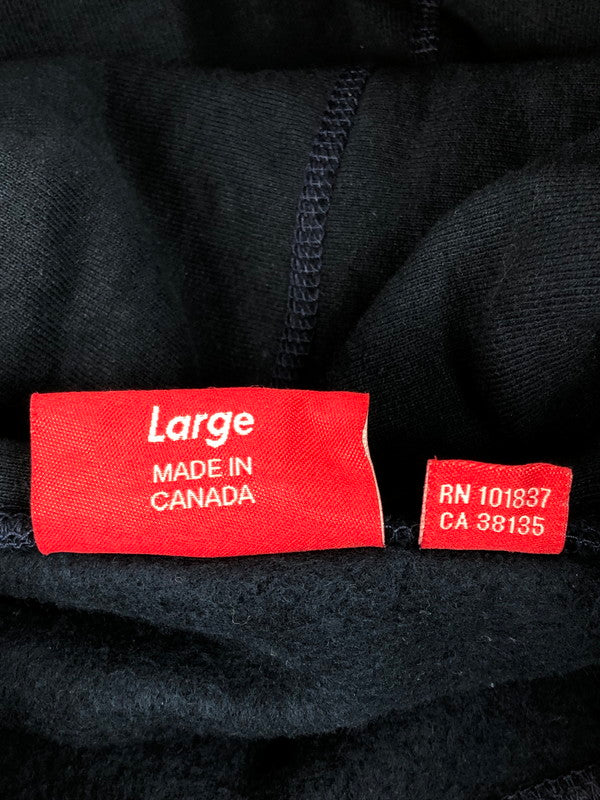 【中古品】【メンズ】 Supreme シュプリーム BANDANA BOX LOGO HOODED SWEATSHIRT バンダナ ボックスロゴ フーデッド スウェットシャツ パーカー トップス 149-250731-yy-04-tag サイズ：L カラー：ネイビー 万代Net店