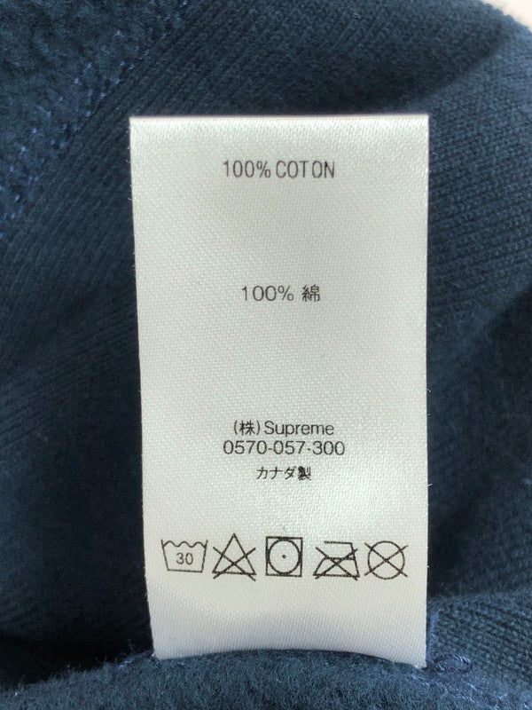 【中古品】【メンズ】 Supreme シュプリーム BANDANA BOX LOGO HOODED SWEATSHIRT バンダナ ボックスロゴ フーデッド スウェットシャツ パーカー トップス 149-250731-yy-04-tag サイズ：L カラー：ネイビー 万代Net店