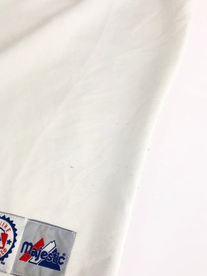 【中古品】【メンズ】 GENUINE MERCHANDISE BY MAJESTIC マジェスティック MLB MILWAUKEE BREWERS AUTHENTIC JERSEYRS MLB 146-231229-kk-19-tag サイズ：XXL カラー：ホワイト 万代Net店