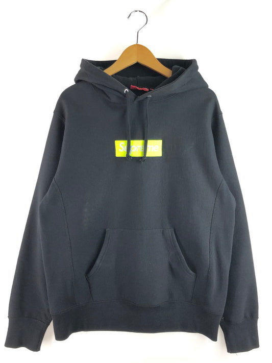 【中古品】【メンズ】 Supreme シュプリーム BOX LOGO HOODED SWEATSHIRT ボックスロゴ フーデッド スウェットシャツ パーカー トップス 149-250731-yy-01-tag サイズ：M カラー：ブラック 万代Net店