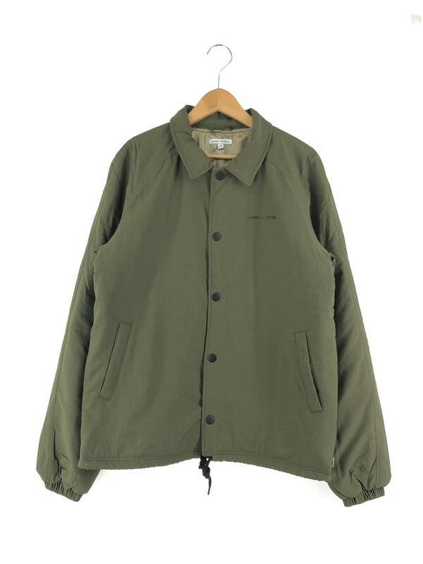 【中古品】【メンズ】 BANKS JOURNAL バンクス ジャーナル OFFICAL LABEL AJT0042 オフィシャルラベル コーチジャケット ライトアウター 140-240104-kk-02-tag サイズ：M カラー：オリーブ 万代Net店