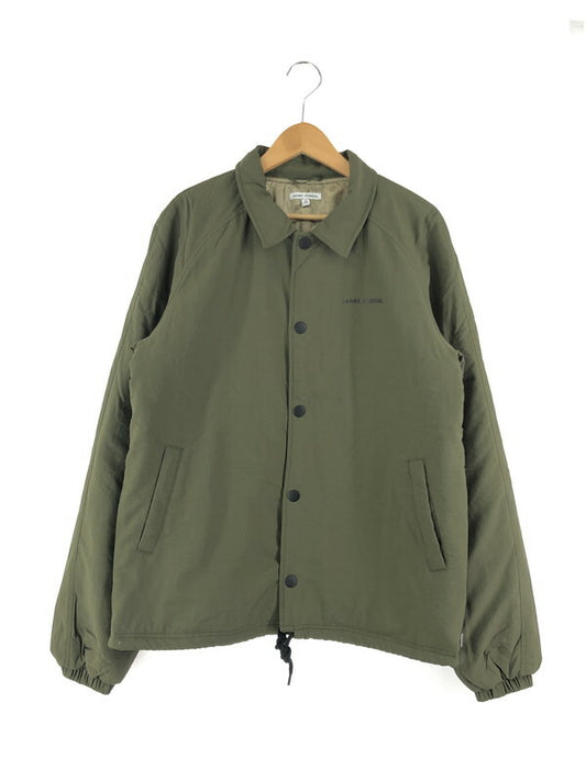 【中古品】【メンズ】 BANKS JOURNAL バンクス ジャーナル OFFICAL LABEL AJT0042 オフィシャルラベル コーチジャケット ライトアウター 140-240104-kk-02-tag サイズ：M カラー：オリーブ 万代Net店