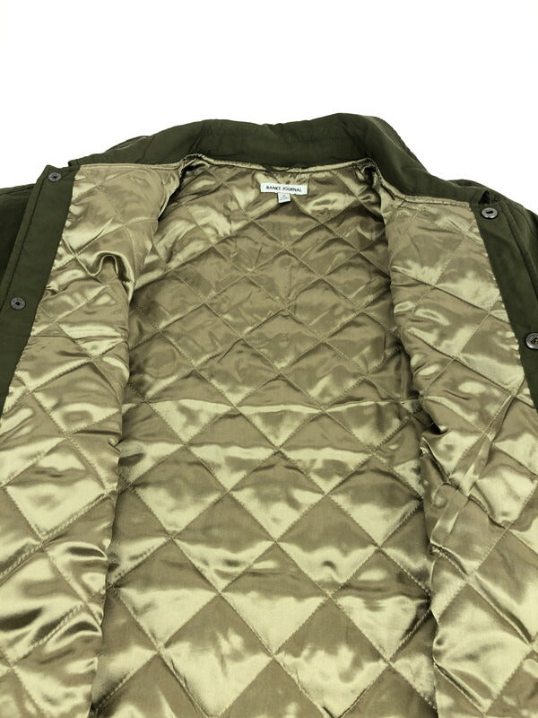 【中古品】【メンズ】 BANKS JOURNAL バンクス ジャーナル OFFICAL LABEL AJT0042 オフィシャルラベル コーチジャケット ライトアウター 140-240104-kk-02-tag サイズ：M カラー：オリーブ 万代Net店
