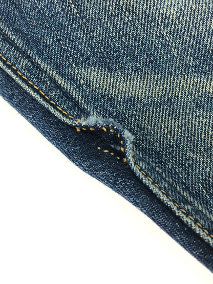 【中古品】【メンズ】 Billionaire Boys Club ビリオネアボーイズクラブ × ICECREAM アイスクリーム コラボ RUNNING DOG DENIM ランニングドッグデニム ジーンズ ボトムス 151-250723-yy-05-tag サイズ：W31 カラー：ブルー/レッド 万代Net店